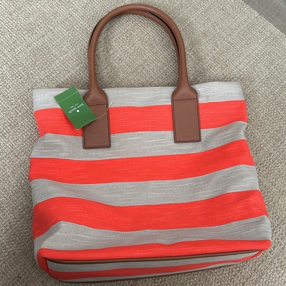 Kate Spade Bon Shopper Jubilee Stripe NWT - Picture 3 of 5